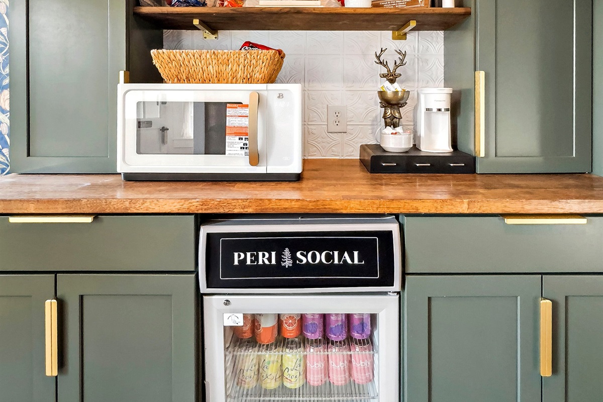 Open Pantry - Available on the Second Floor Landing, Stocked with light breakfast, toiletries you may have forgotten, snacks and soda water!