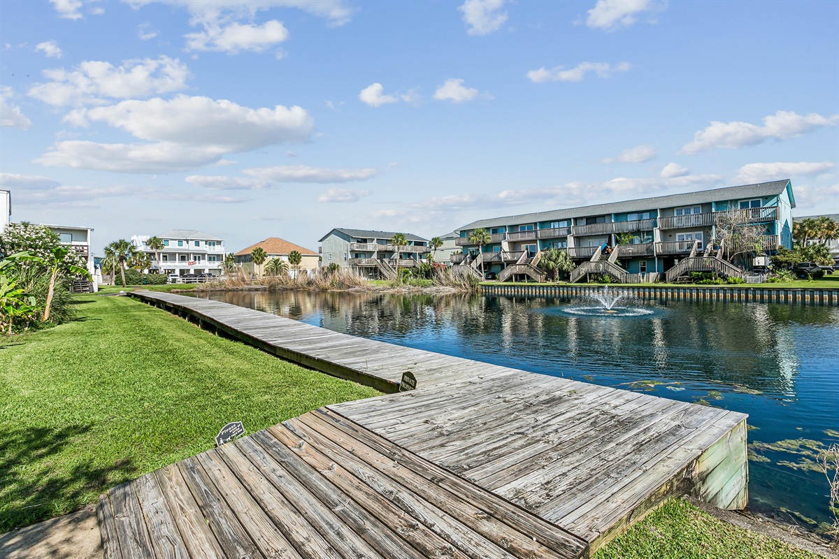 Boarded Walk alongside Lagoon