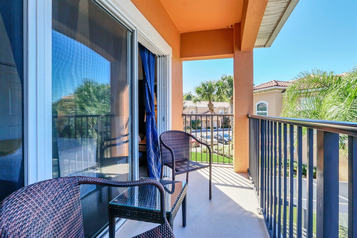 Second floor balcony