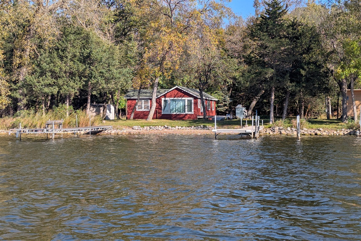 View of Bungalow Island from the water