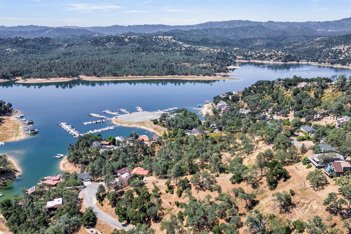 View of the Oak Shores Marina towards the area named "Swamp Johns"