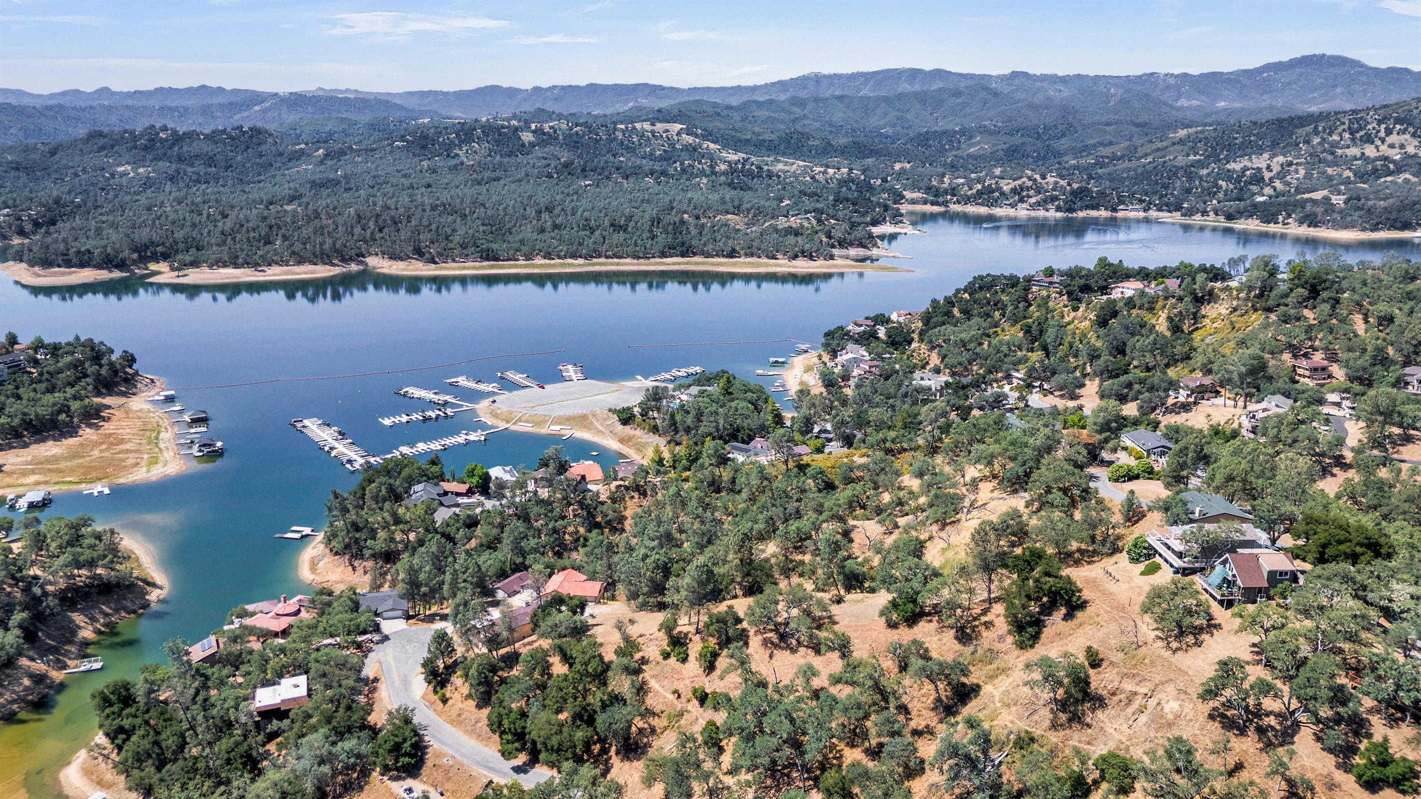 View of the Oak Shores Marina towards the area named "Swamp Johns"