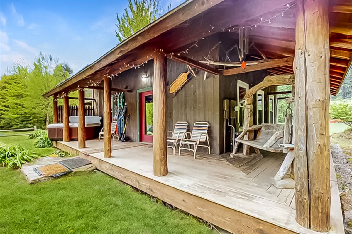 Beautiful private decks