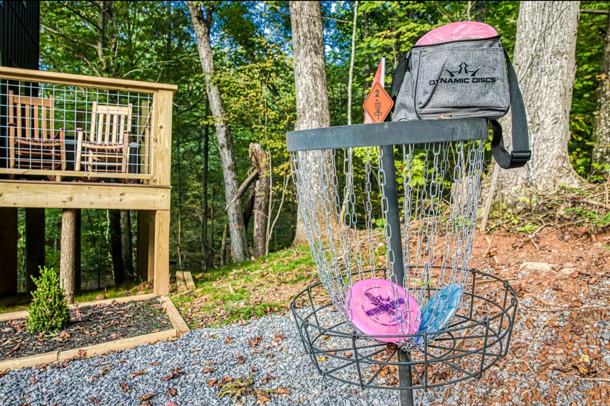 5 Hole Disk Golf Course