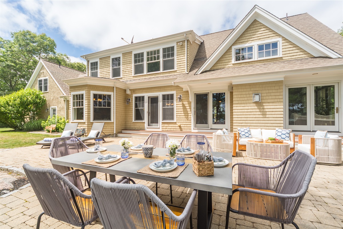 Enjoy lakeside meals and laid-back lounging