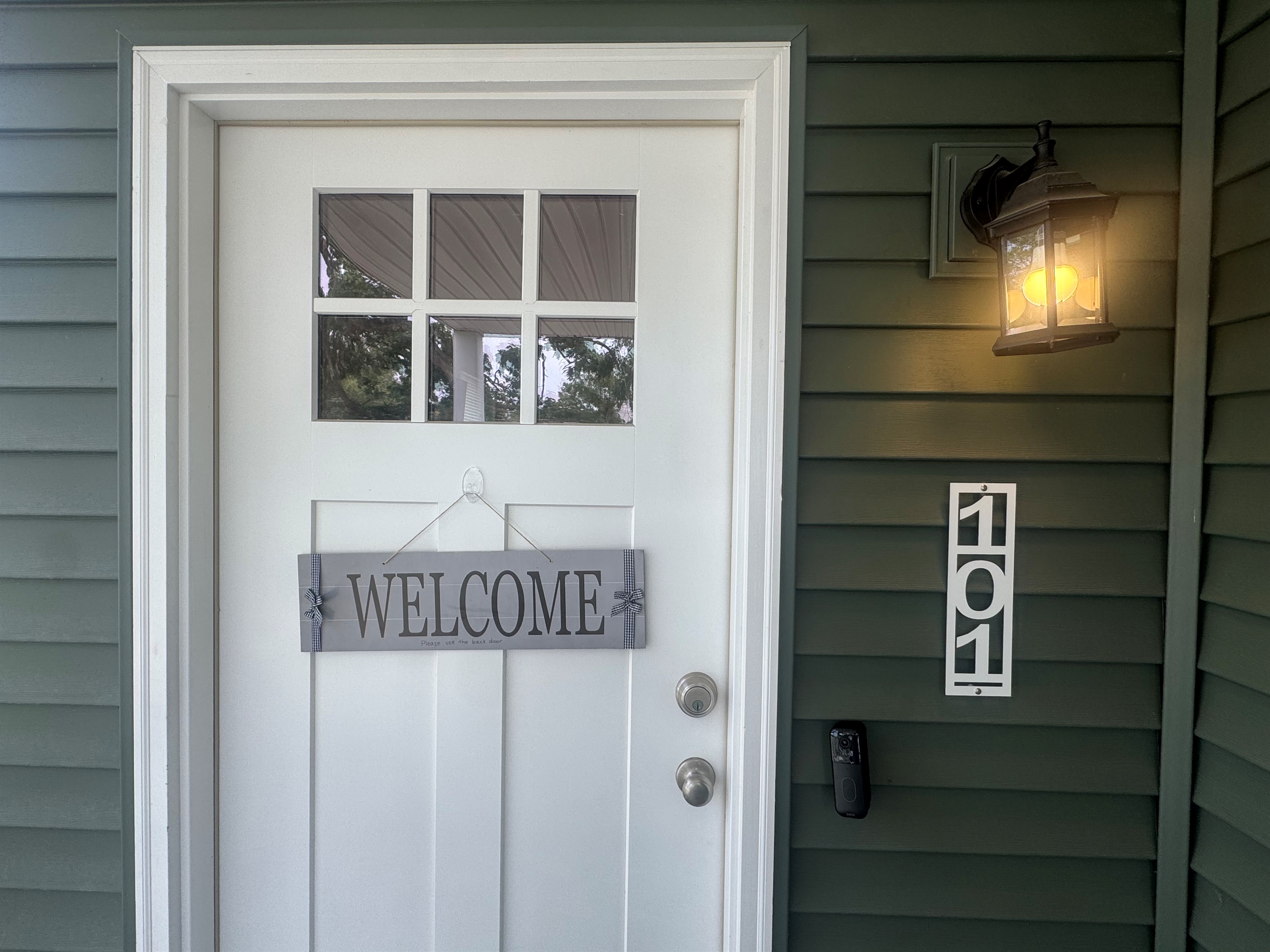 Front door/patio