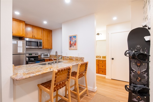 Hallway and board rack