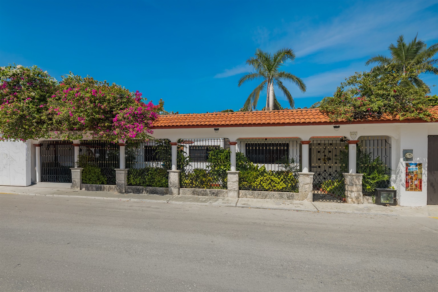 Front Gated Entrance
