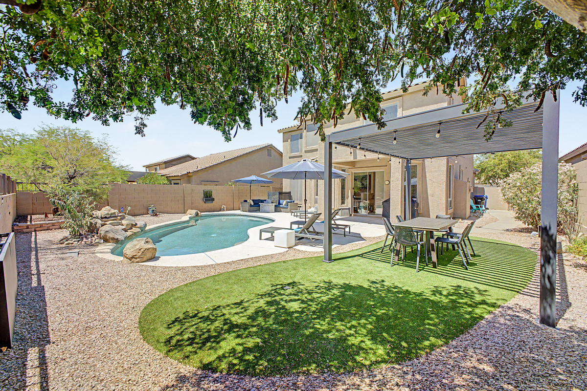 Resort-Style Backyard