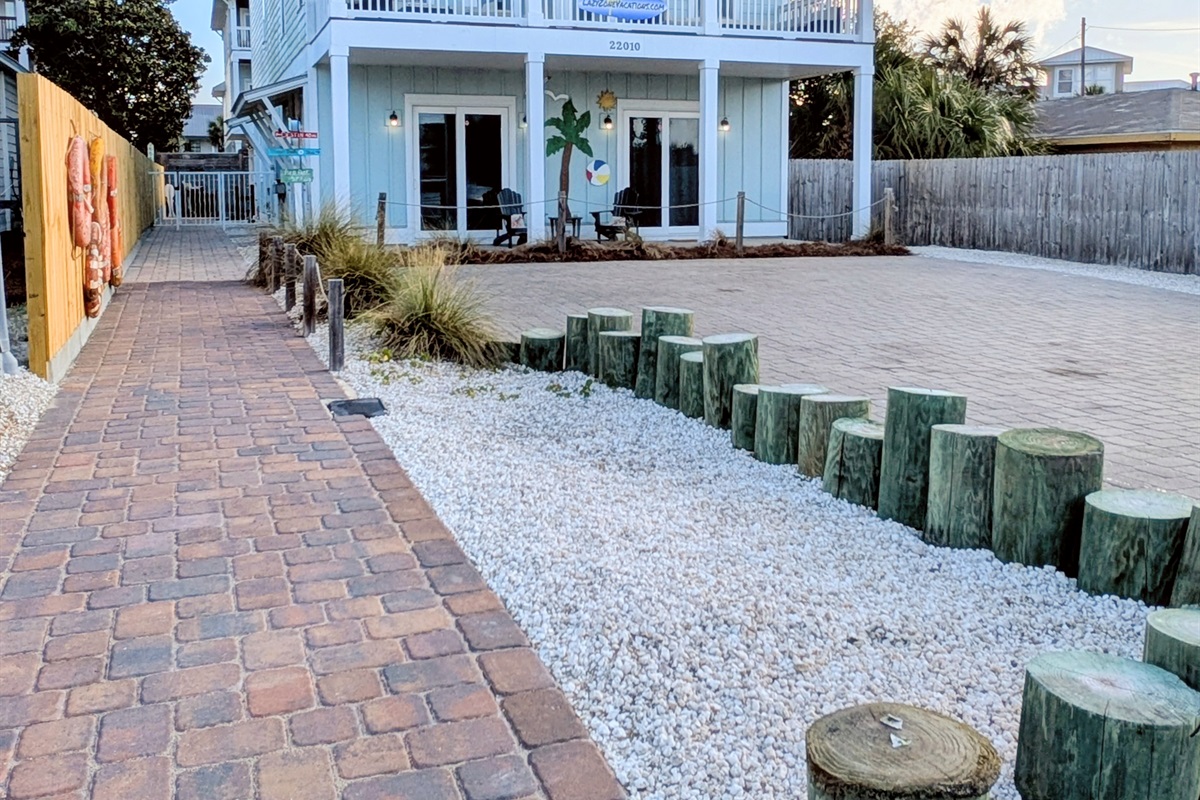 Stepless walkways