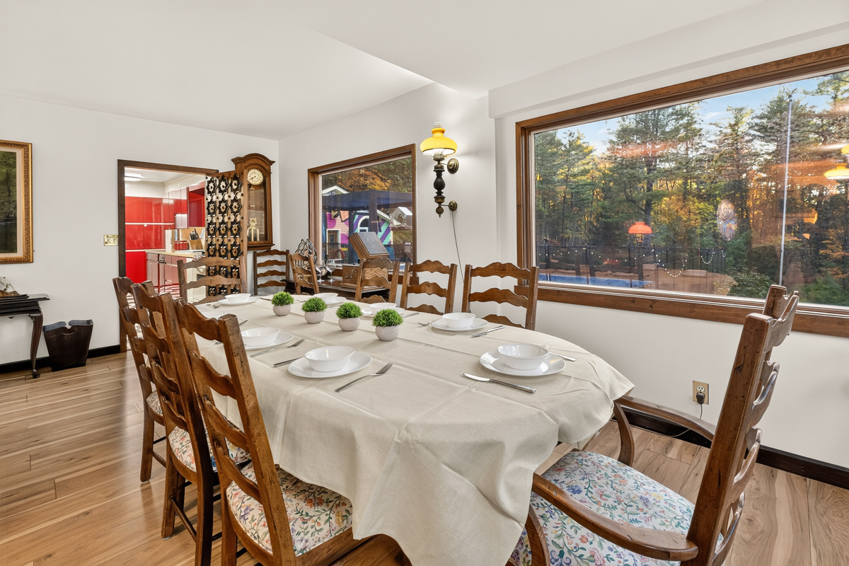 Main house- dining area