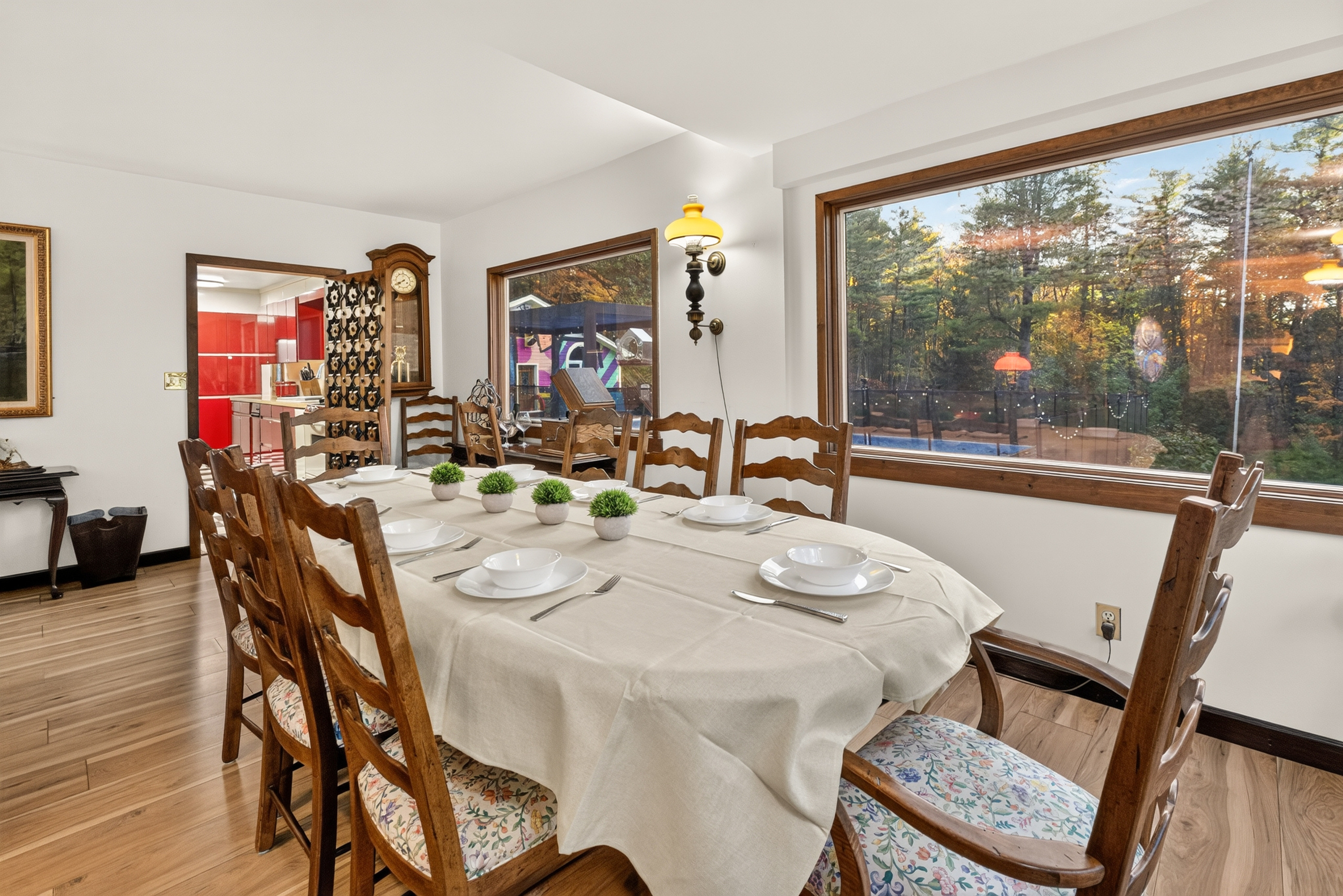 Main house- dining area
