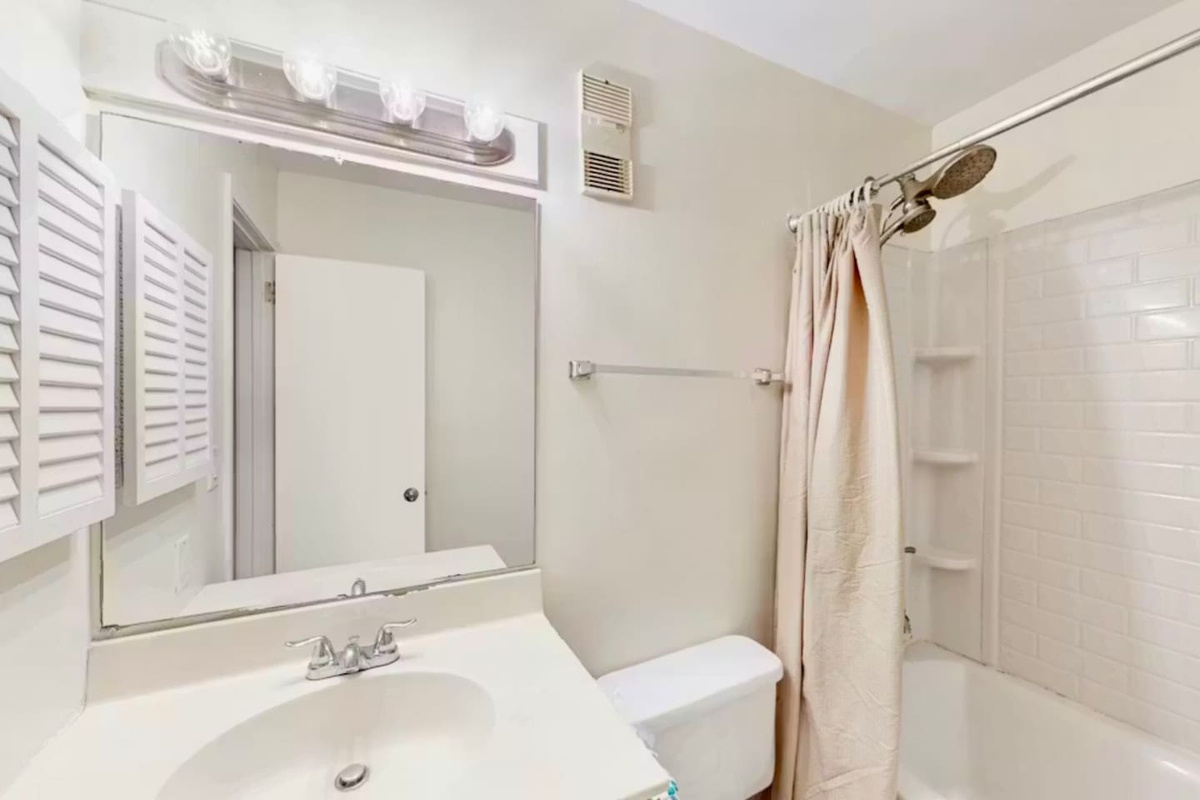 Second bathroom vanity