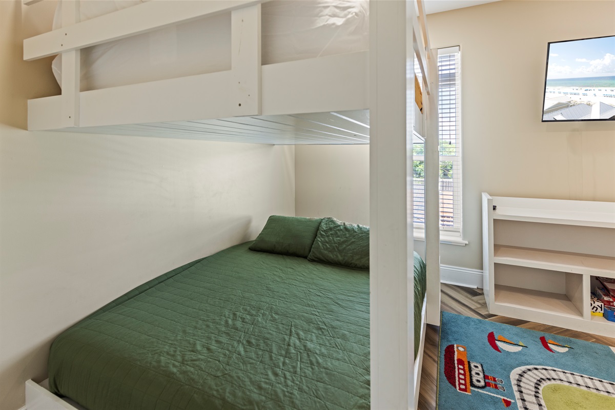 3rd Bedroom w/ Bunks (2nd Floor)