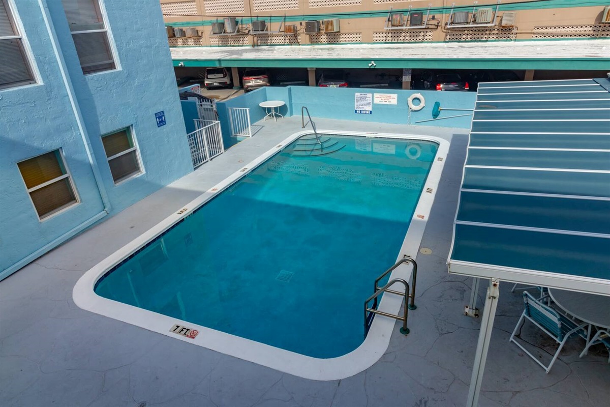 Heated pool