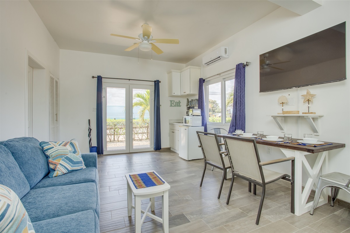 Stuio open living area