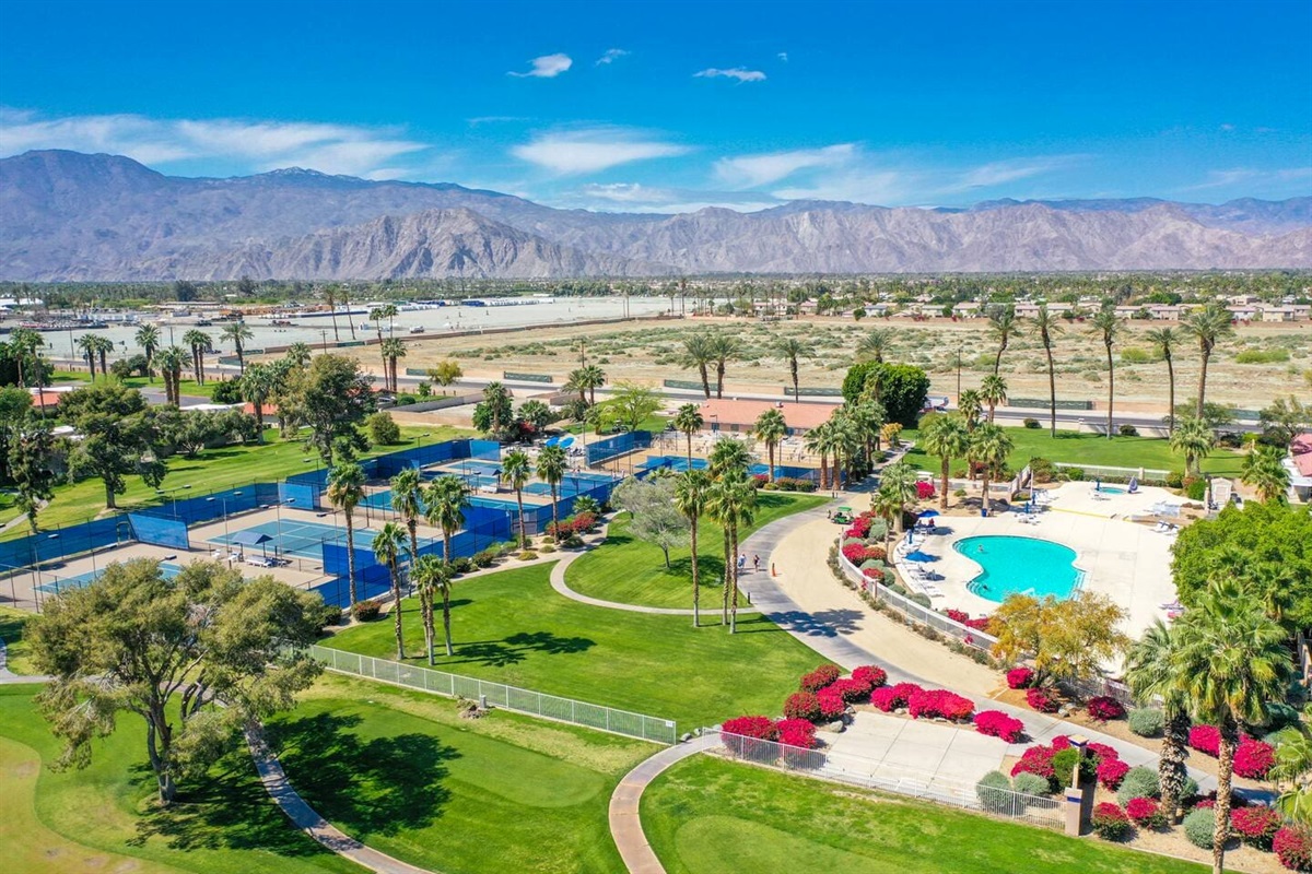 Indian Palms CC - Clubhouse, Pools and more Courts  