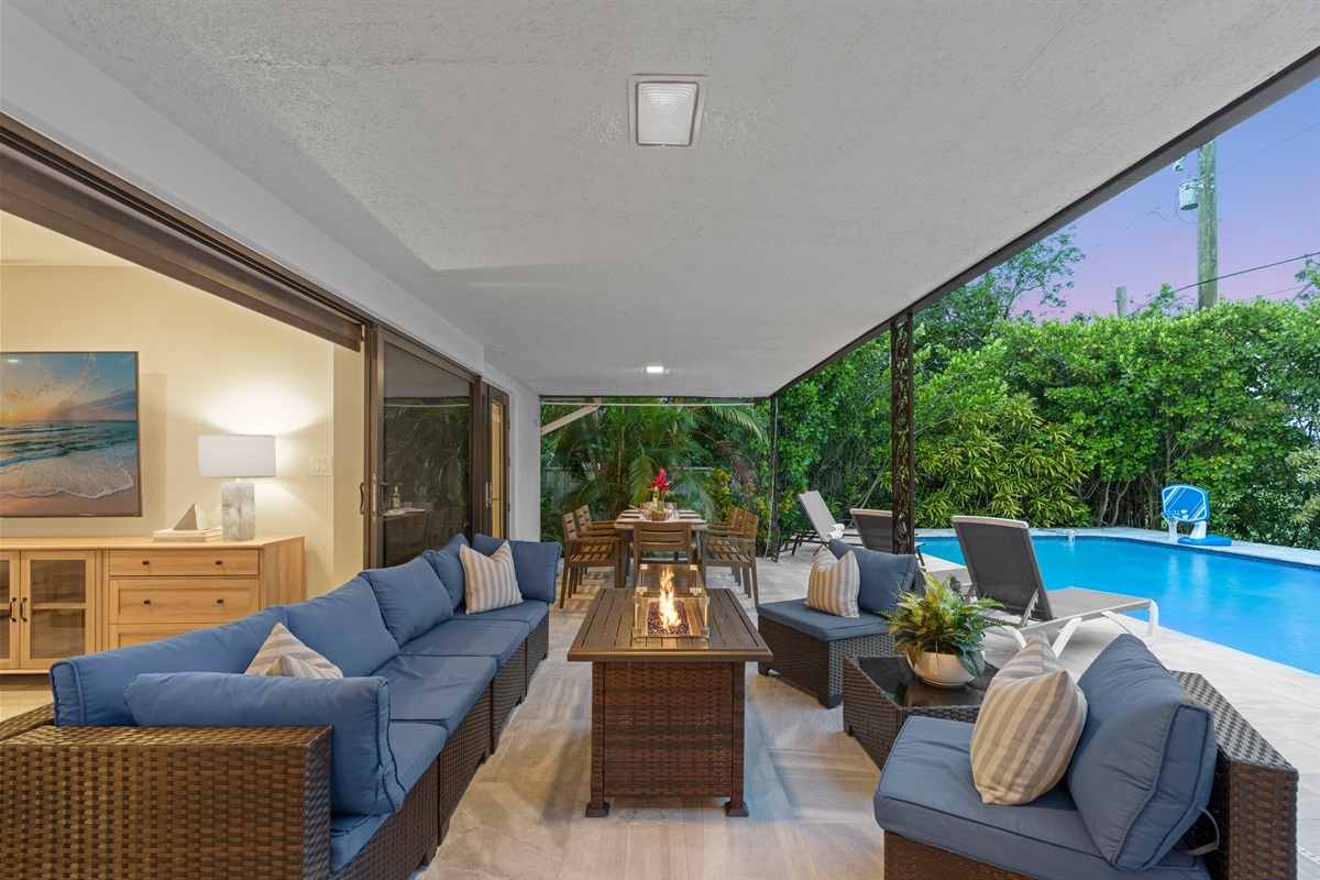 Kick Back Poolside with a Good Book or a Glass of Wine