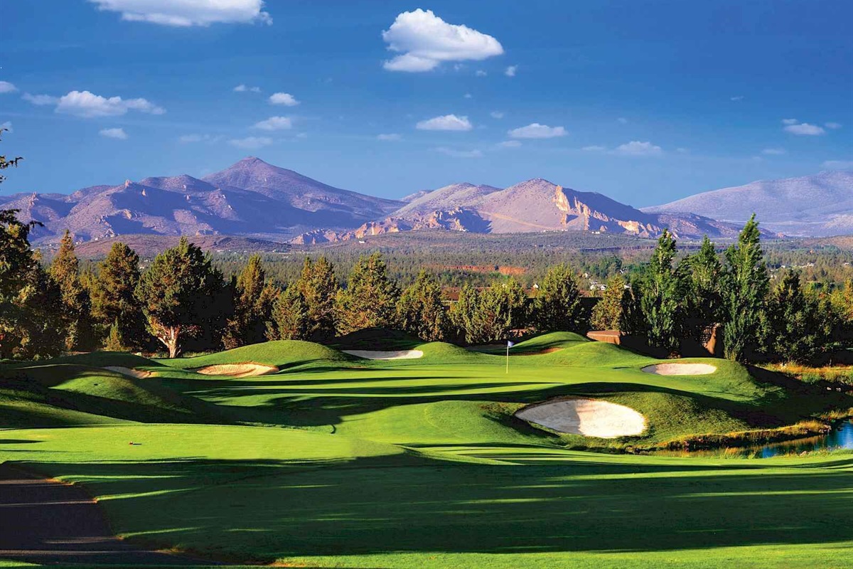 We are on the 17th fairway of the Ridge Course.