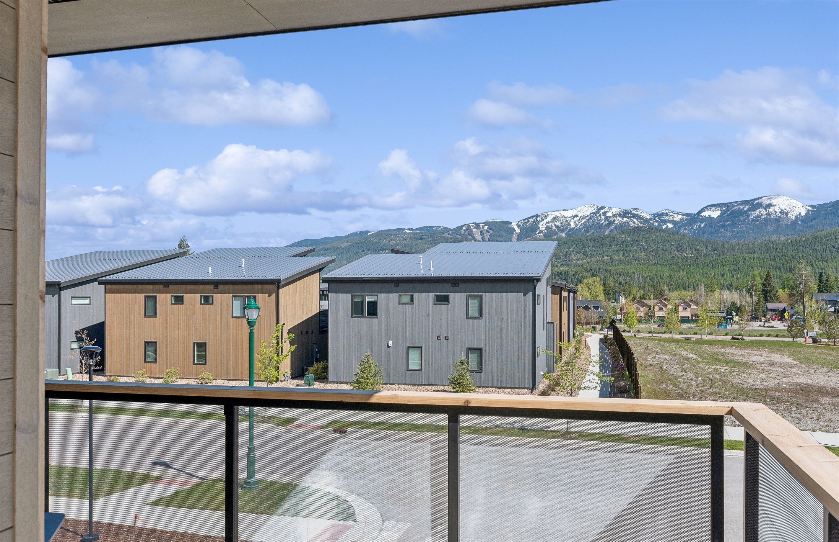 Enjoy the mountain views from the second floor