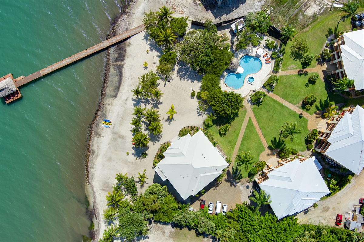 Aerial View of the Villas at Cocoplum