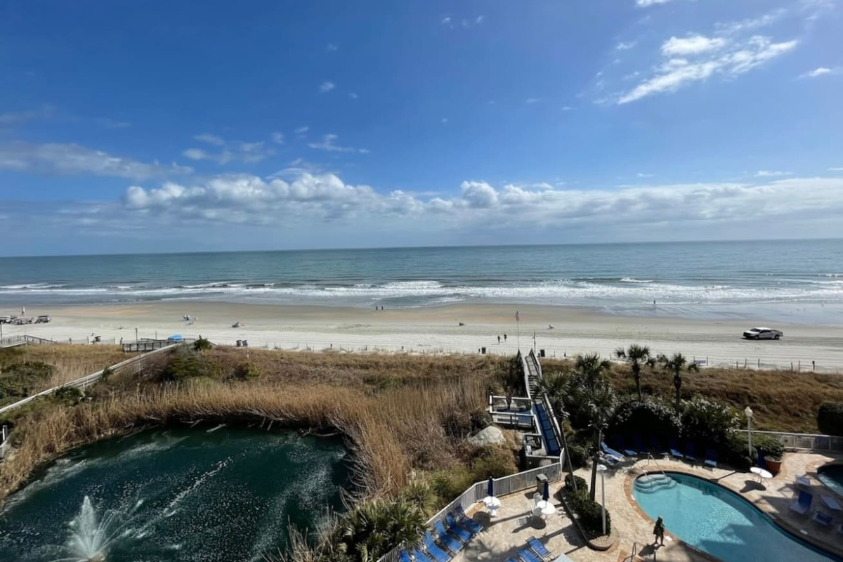 Direct balcony view 
