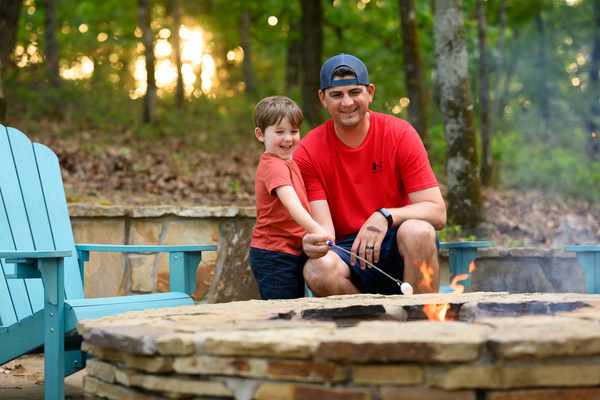 Fireside memories.