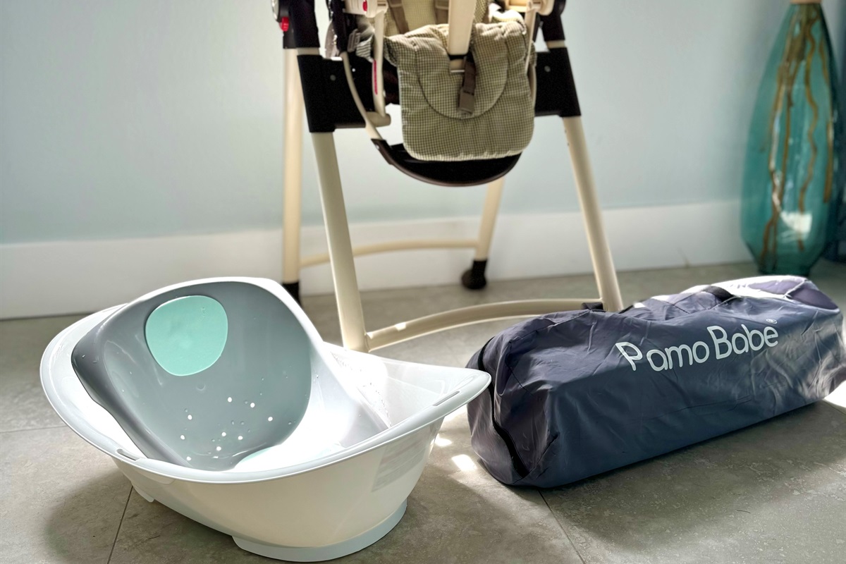 Making it easy for families - high chair, pack n play and baby bath all included. Ask about additional high chairs and pack n plays after booking.