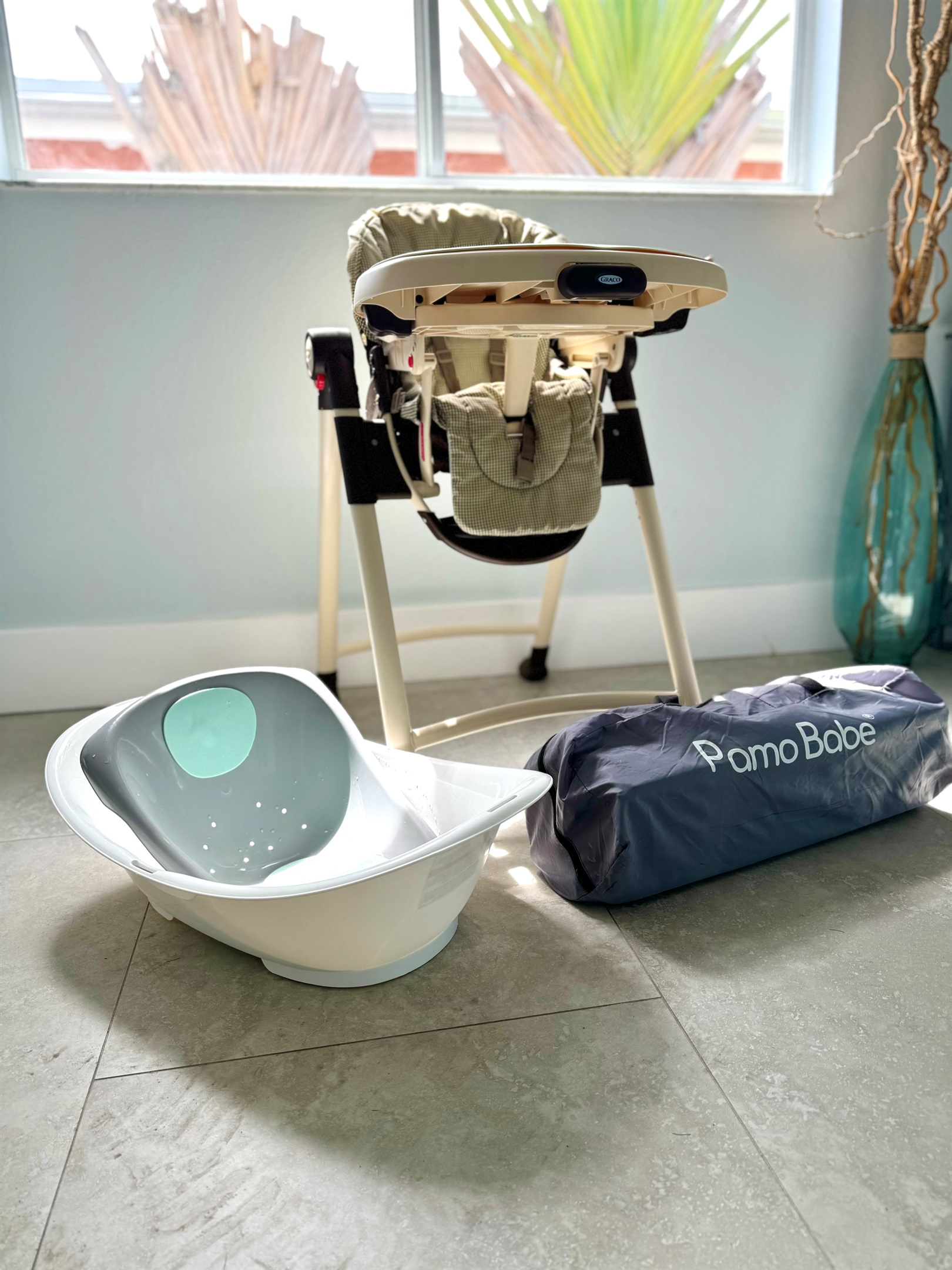 Making it easy for families - high chair, pack n play and baby bath all included. Ask about additional high chairs and pack n plays after booking.