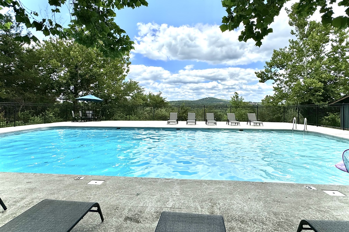 Large Community pool located behind the Clubhouse!