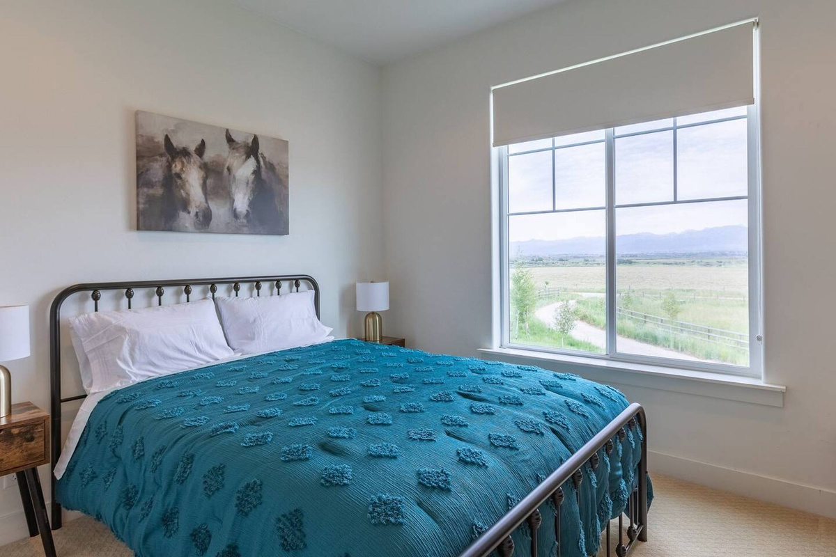 Enjoy scenic views right from the windows of Bedroom 5