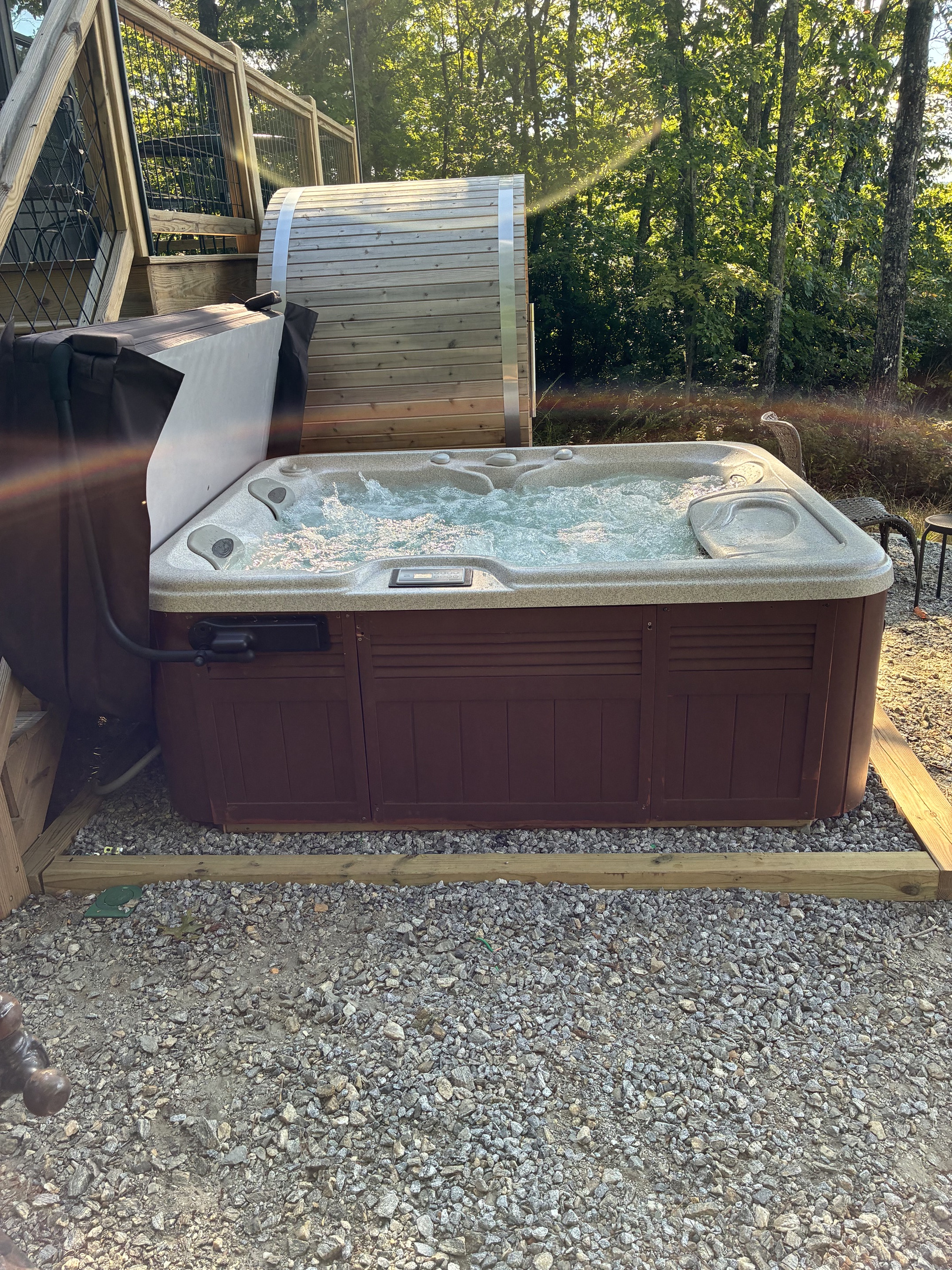 Sauna and Hot Tub with Pano Views