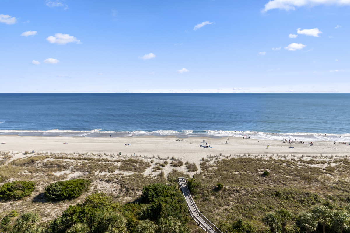 The closest spot to the beach you can get!