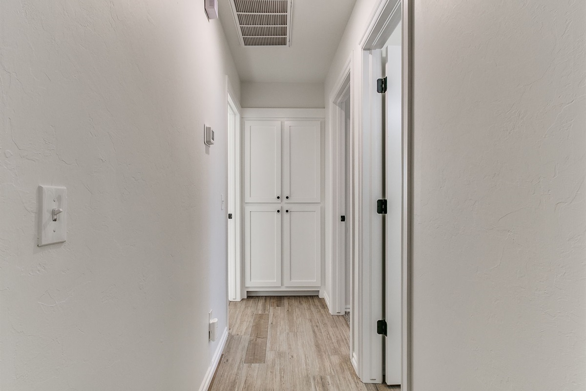 Guest Room Hallway Storage