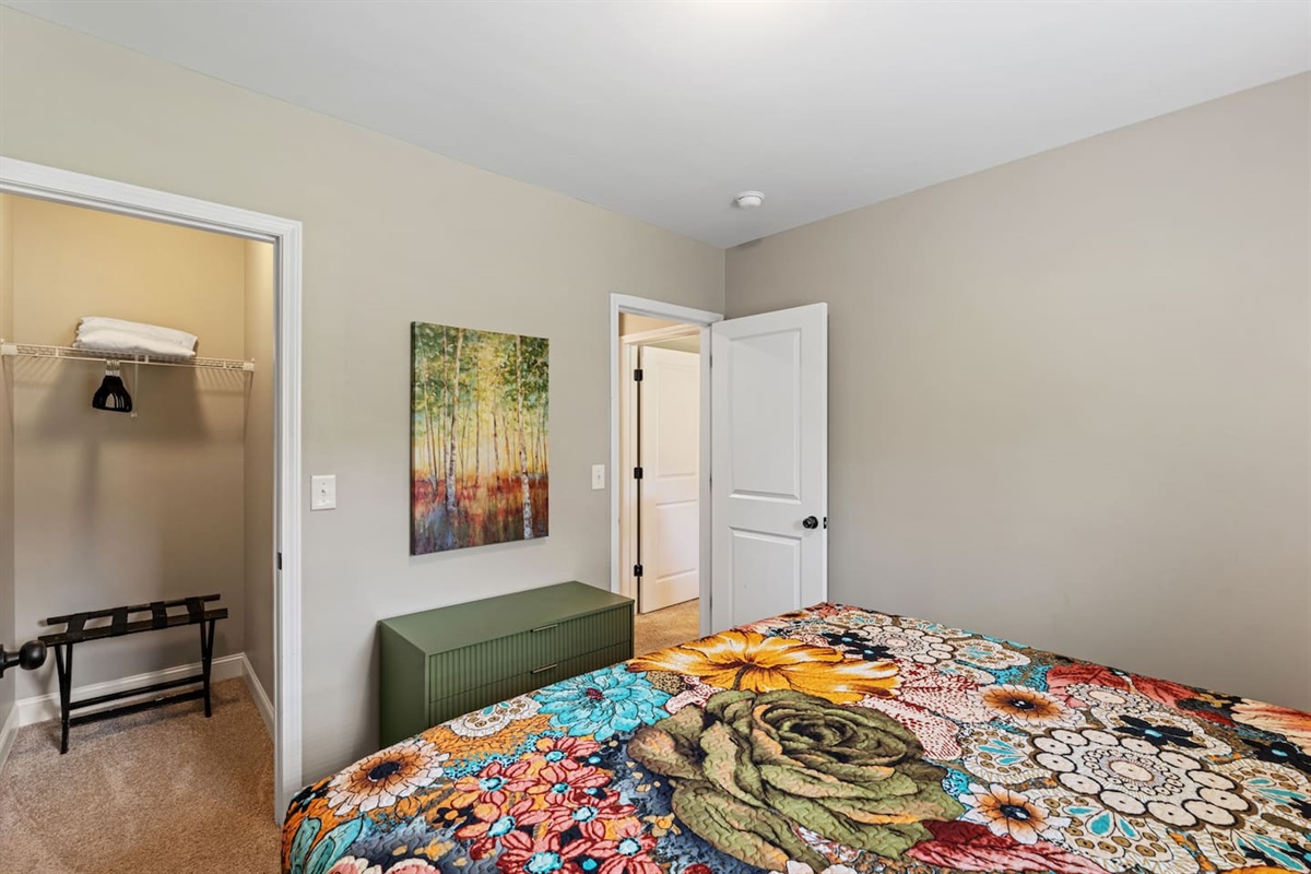 Right unit - King bedroom