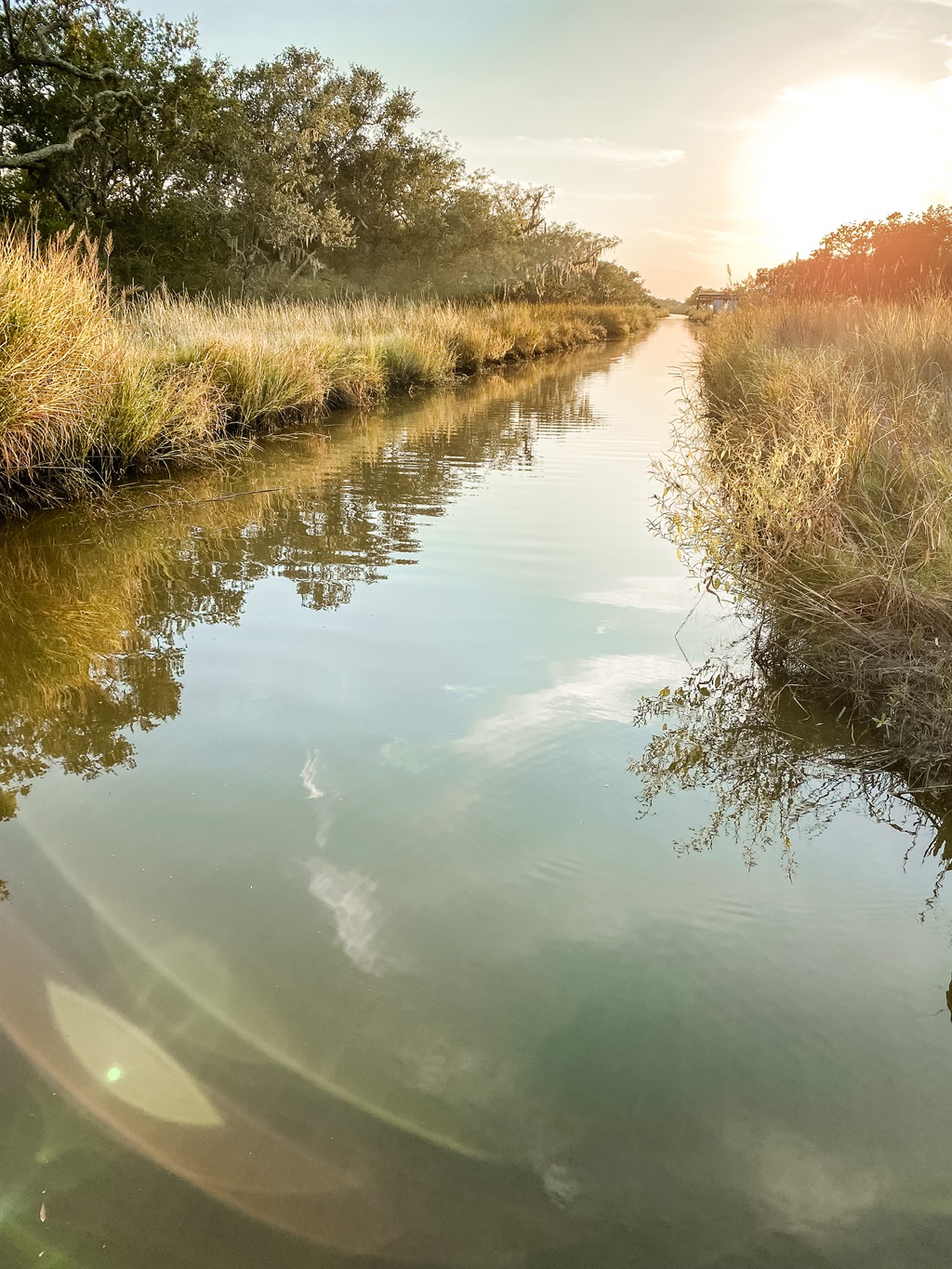 Access to the canal directly across the road from camp along with a private pier.