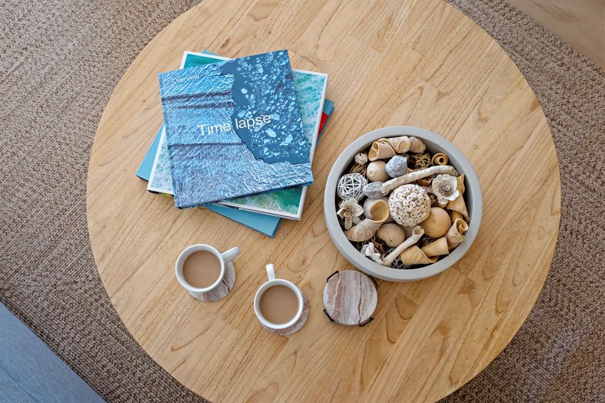 Start your day with a warm coffee and coastal calm, where slow mornings and ocean breezes set the perfect tone.