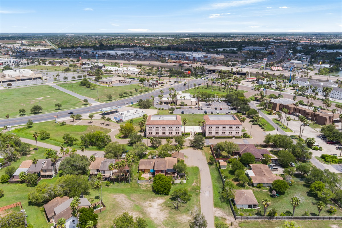 Aerial view of VICC