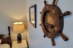 Blue Heron Nest offers 2 queen bedrooms  (Linens provided)