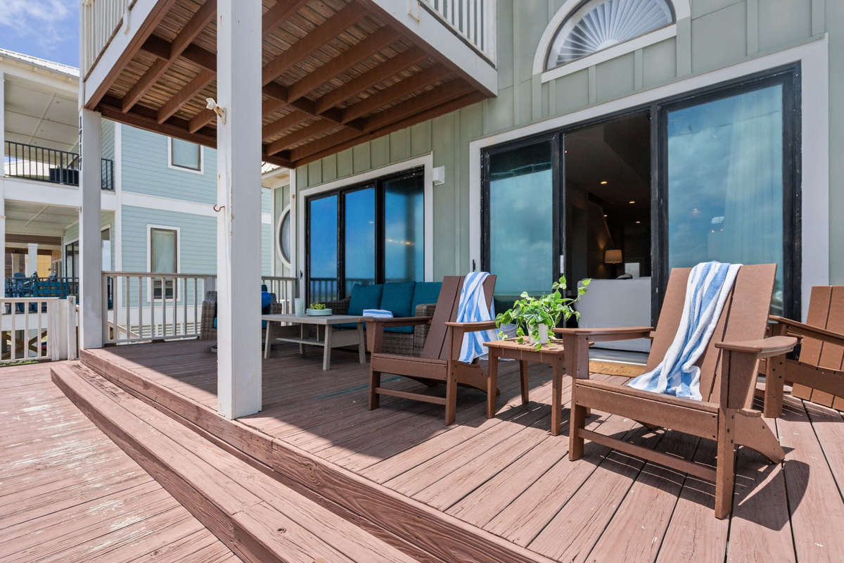 Unwind by the water's edge.