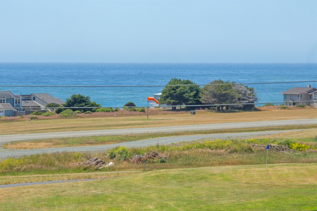 View of the runway