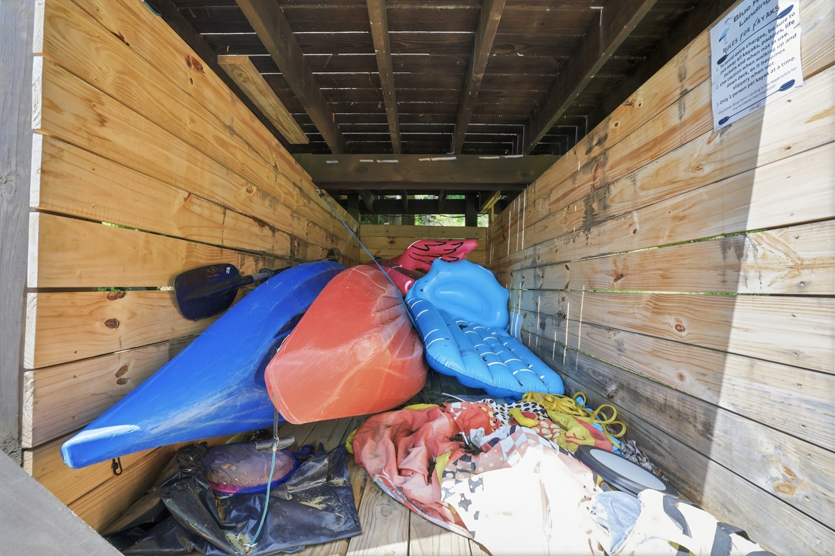 Kayak Storage