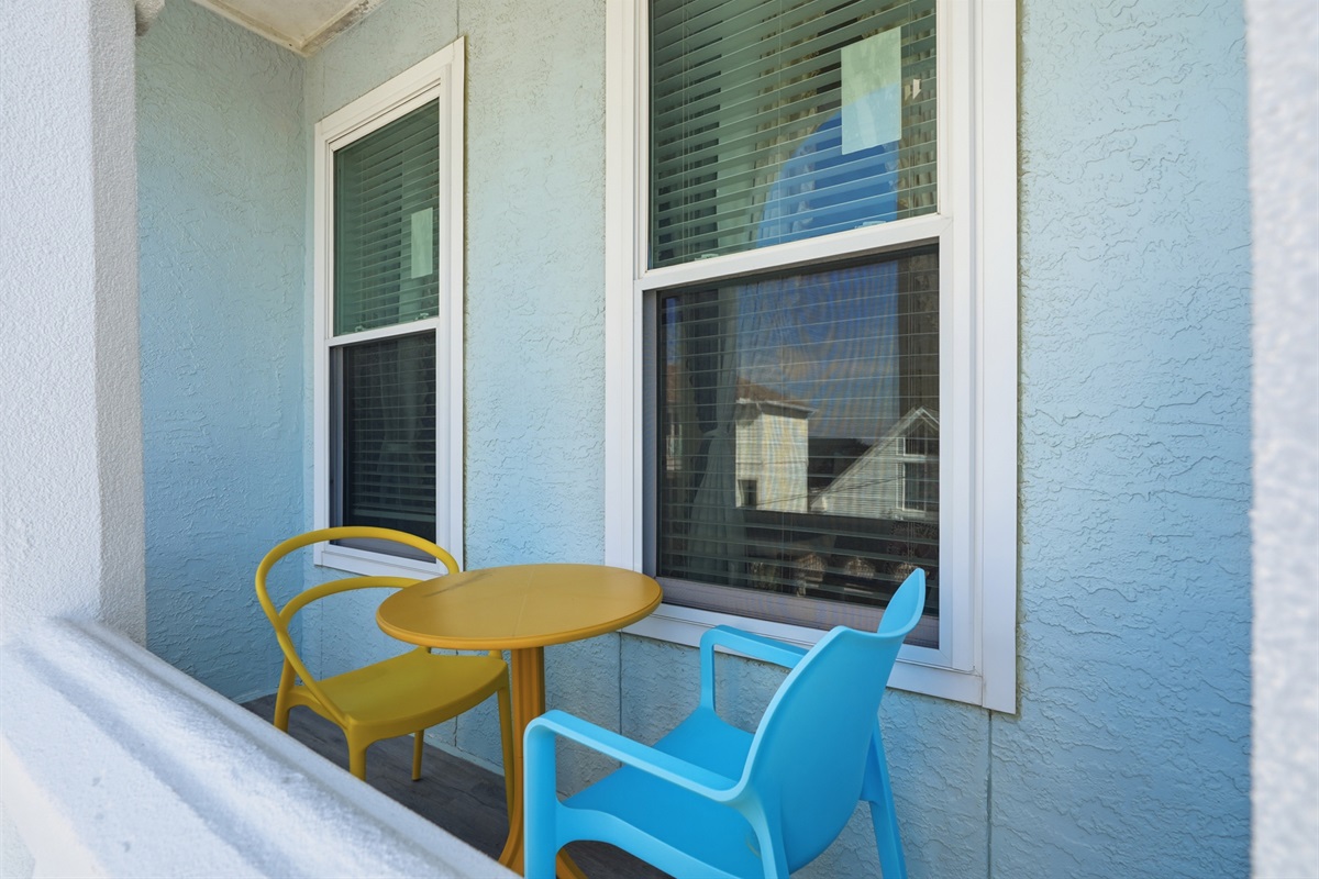 Upstairs Guest Room Balcony