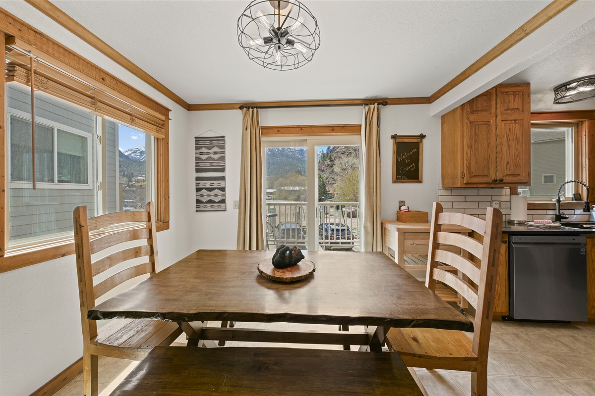 Dining area