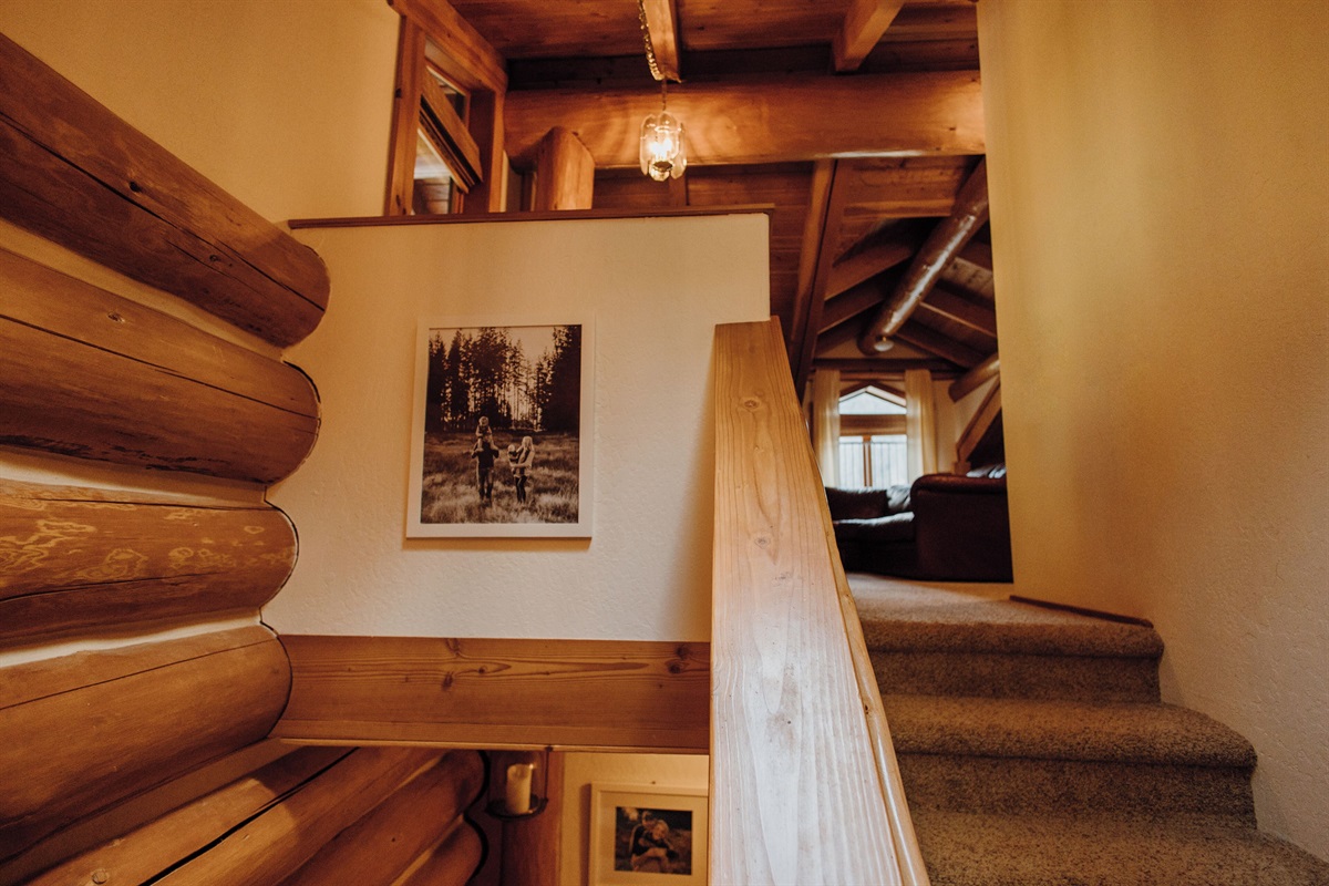 Stairway to the third floor.