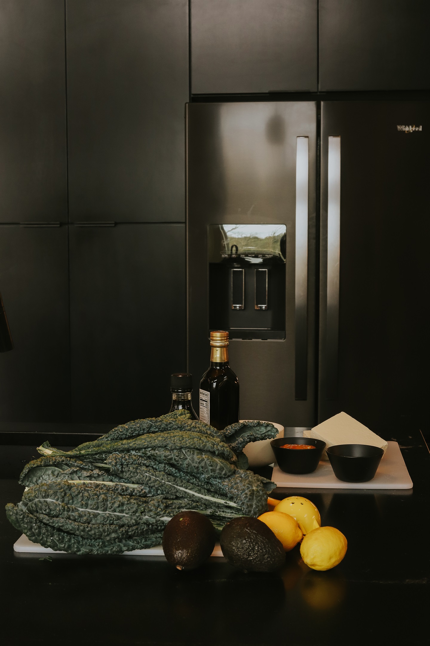 {Kitchen} Enjoy a Chef's Kitchen, either yourself, or by hiring one of our partner private chefs from Asheville Wellness Tours.