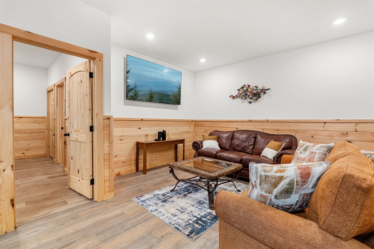 Movie time..65" flat screen