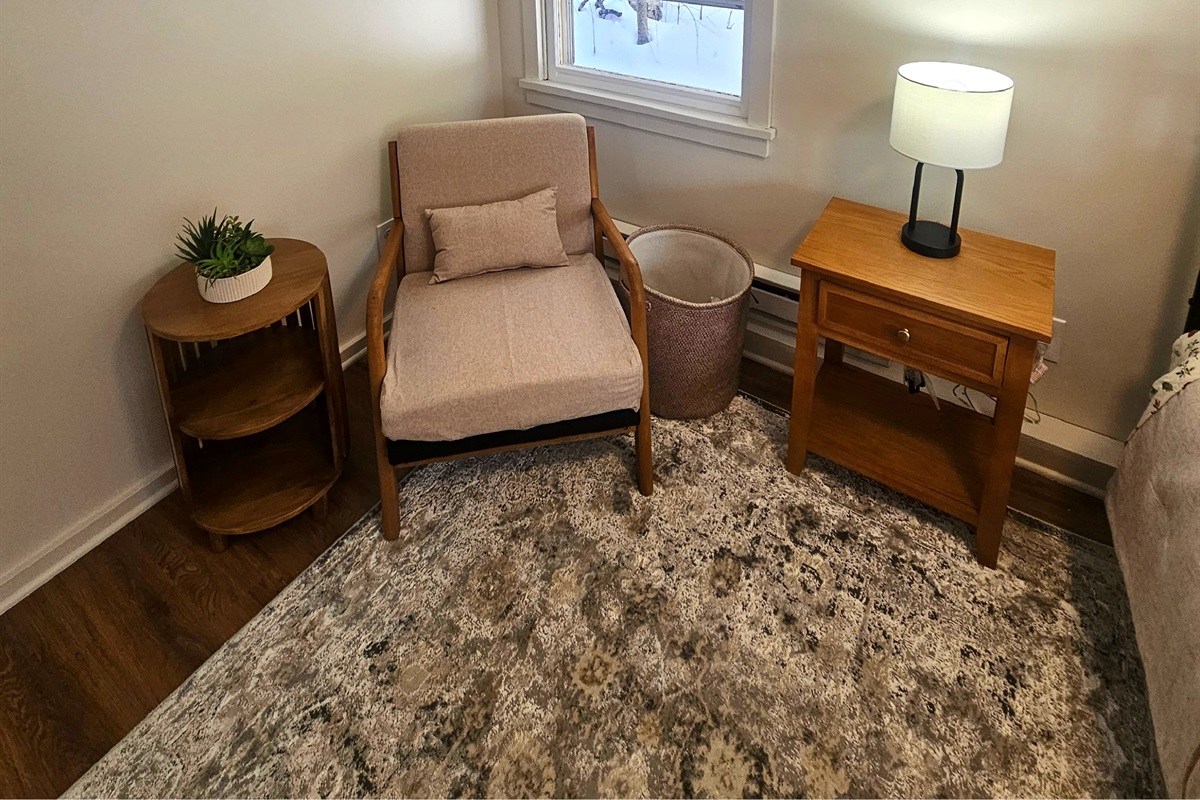 Downstairs Bedroom #2 - Sitting Area