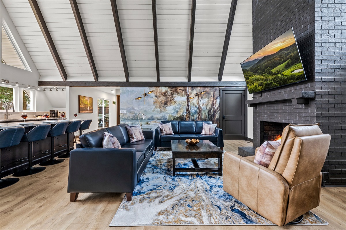 The home feels luxurious without ever feeling too formal. It’s upscale living designed to be lived in.