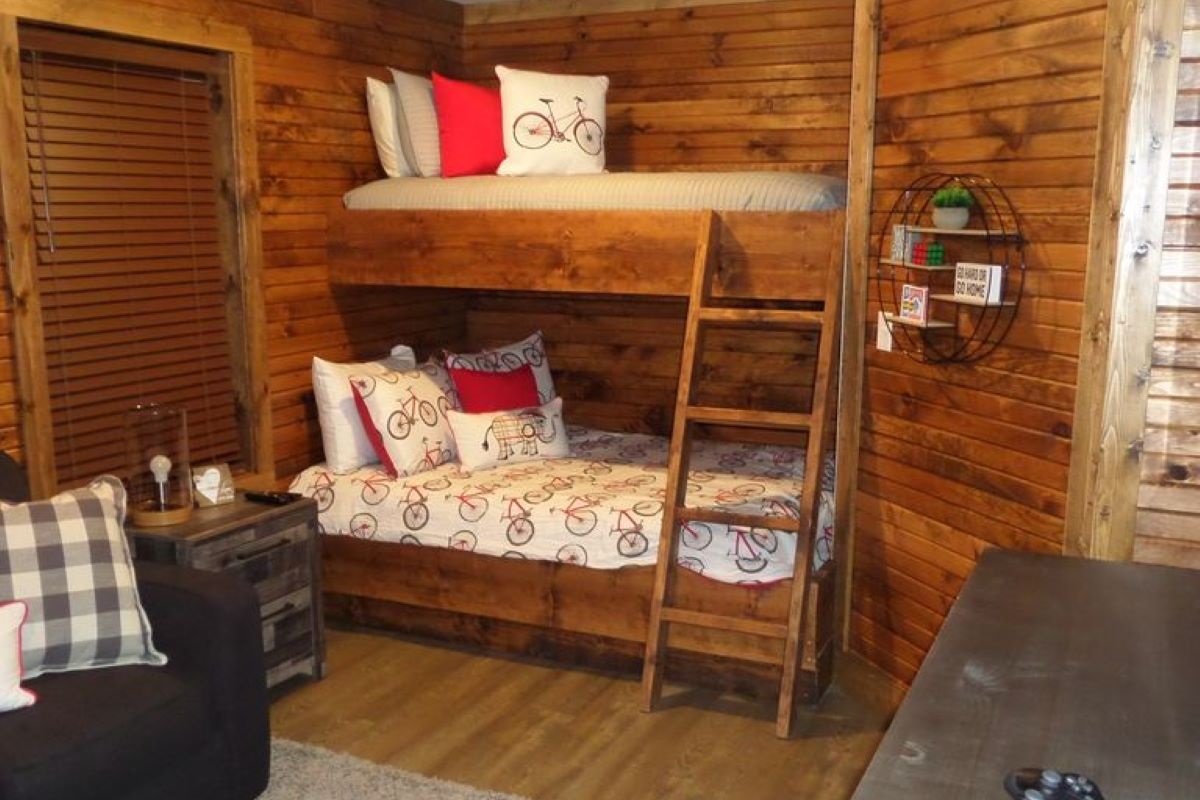 Bunks are so fun for the kiddos